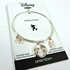 Disney Mickey Forever Bracelet Stainless Crystal
